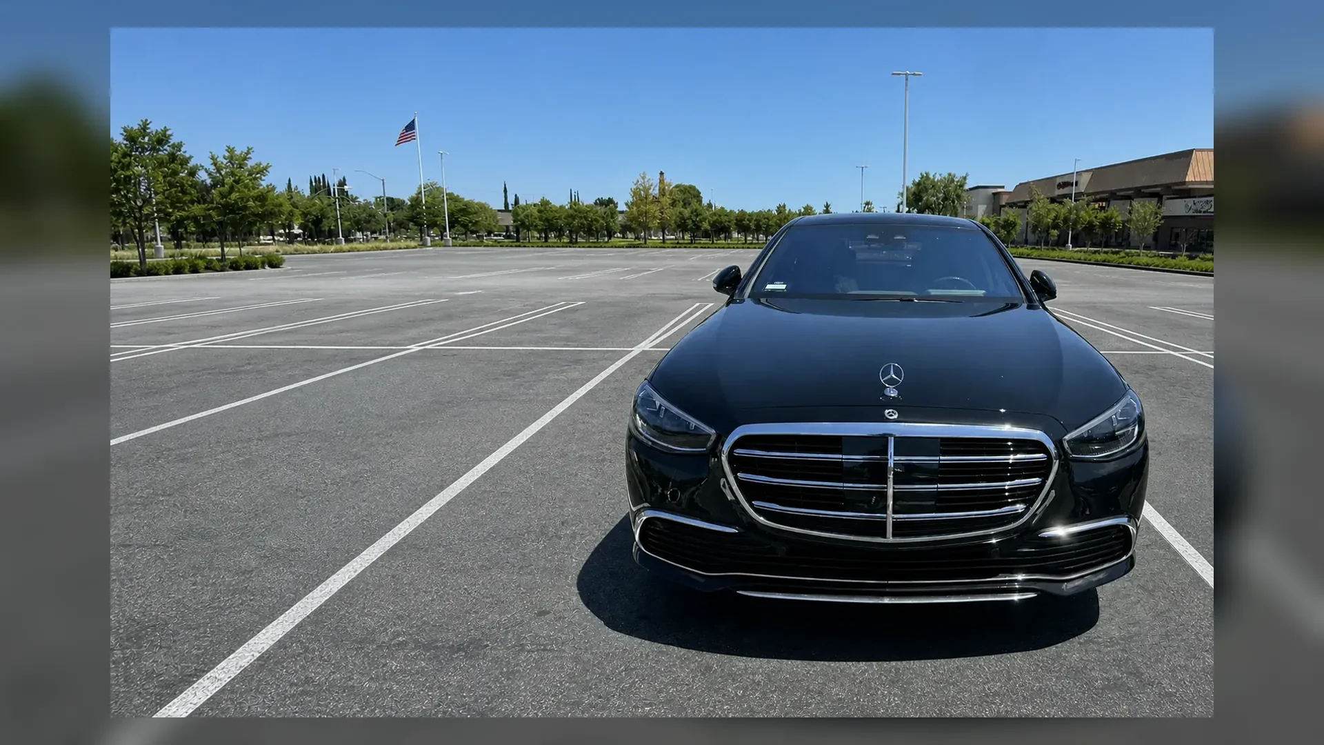 Gate & Mile Mercedes-Benz S580 prepared for corporate transportation in Los Angeles