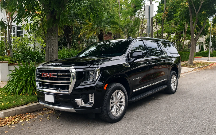 Real black GMC Yukon Denali in the Gate & Mile fleet
